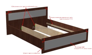 Инструкция по сборке кровати